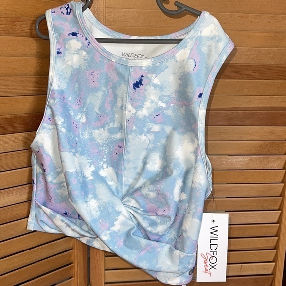 Wild fox Sweats, Size M, Pink and Blue tie dye - Picture 12 of 15